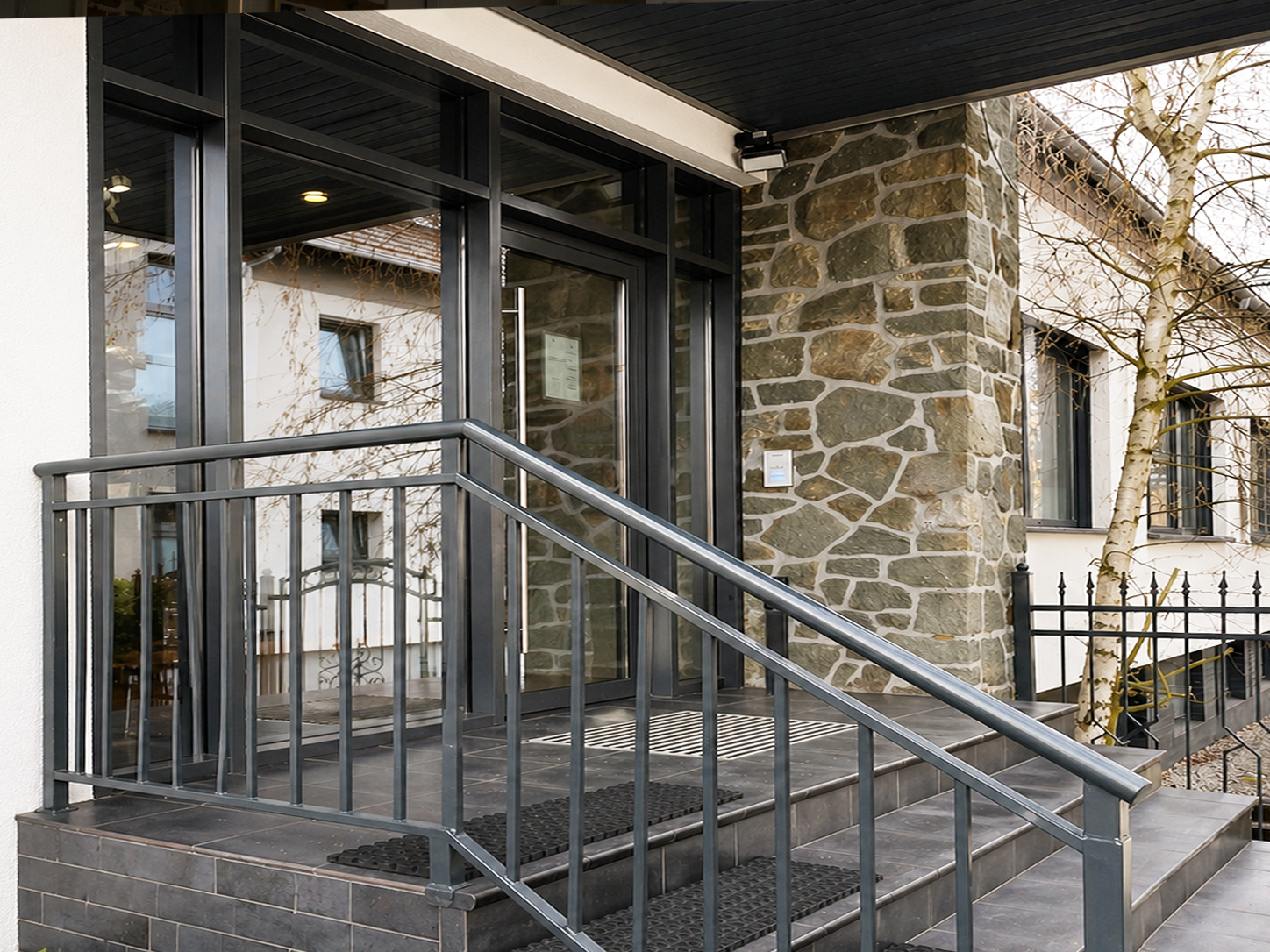 Praxis Außenbereich